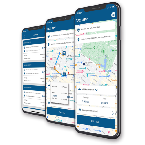 Taxi App Flutter - Application for Booking Transportation